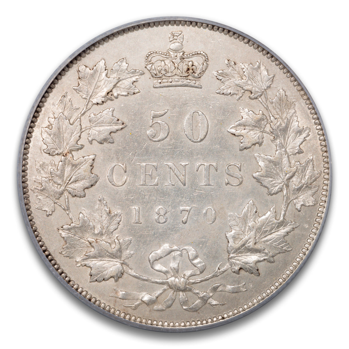 50 Cent 1870 LCW PCGS AU-53