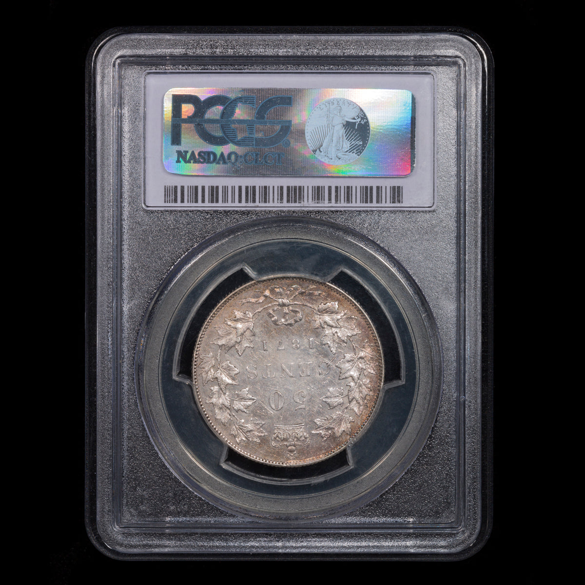 50 Cent 1871 PCGS AU-53