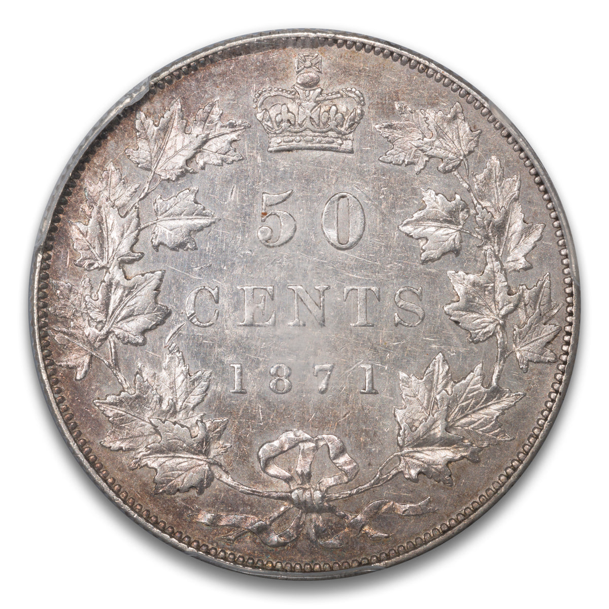 50 Cent 1871 PCGS AU-53