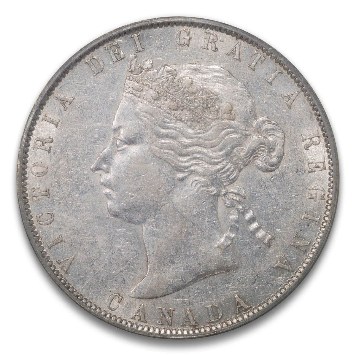 50 Cent 1871H PCGS AU-53