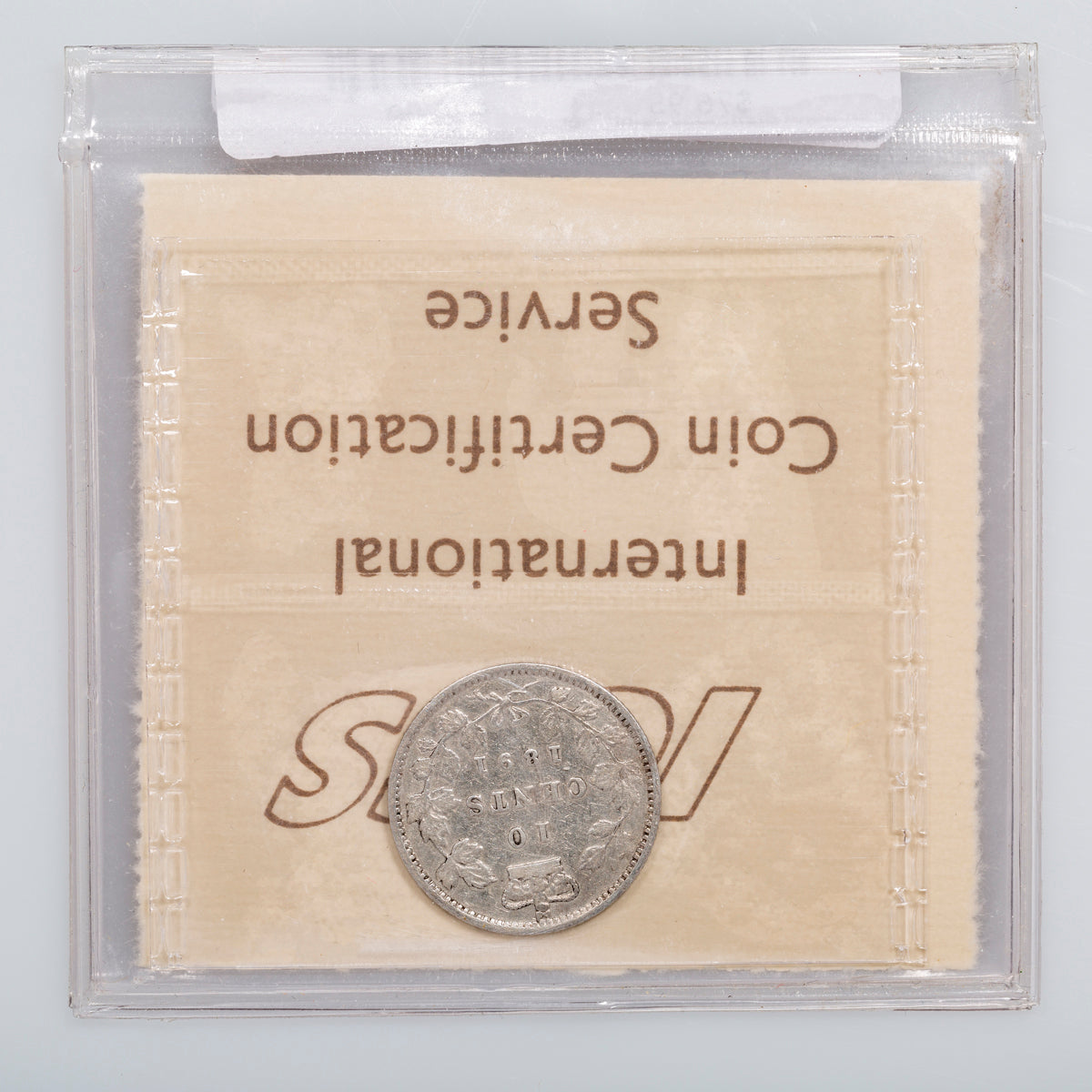 10 Cent 1891 22 Leaves ICCS F-12