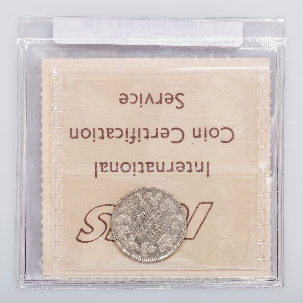 10 Cent 1892 Small 9 Obverse 5 ICCS VF-30