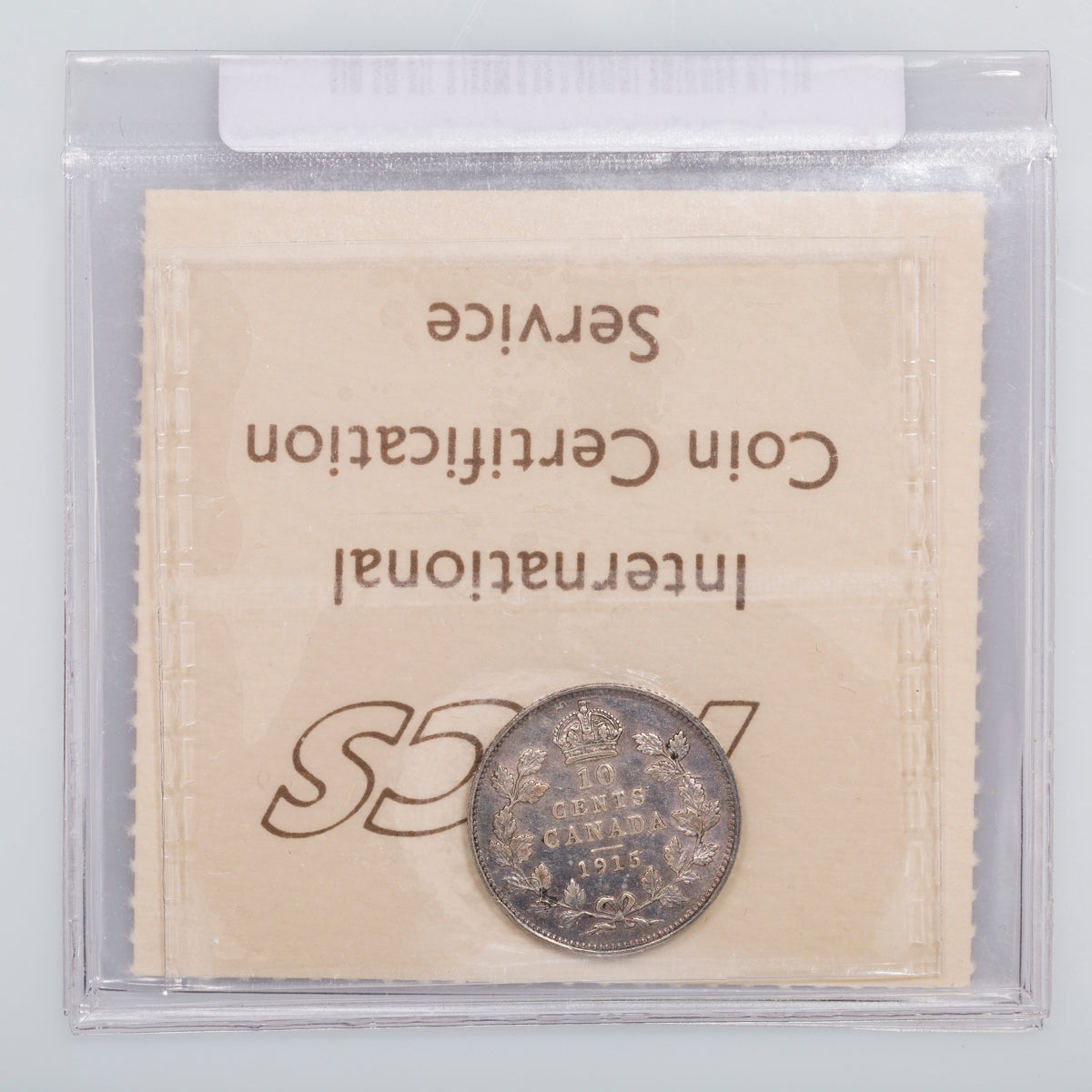 10 Cent 1915 ICCS EF-40