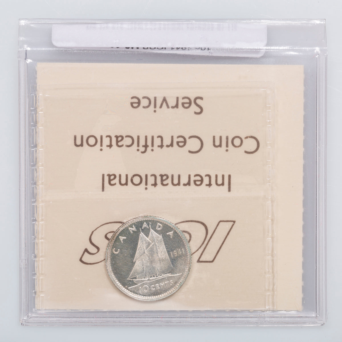 10 Cent 1941 ICCS MS-62