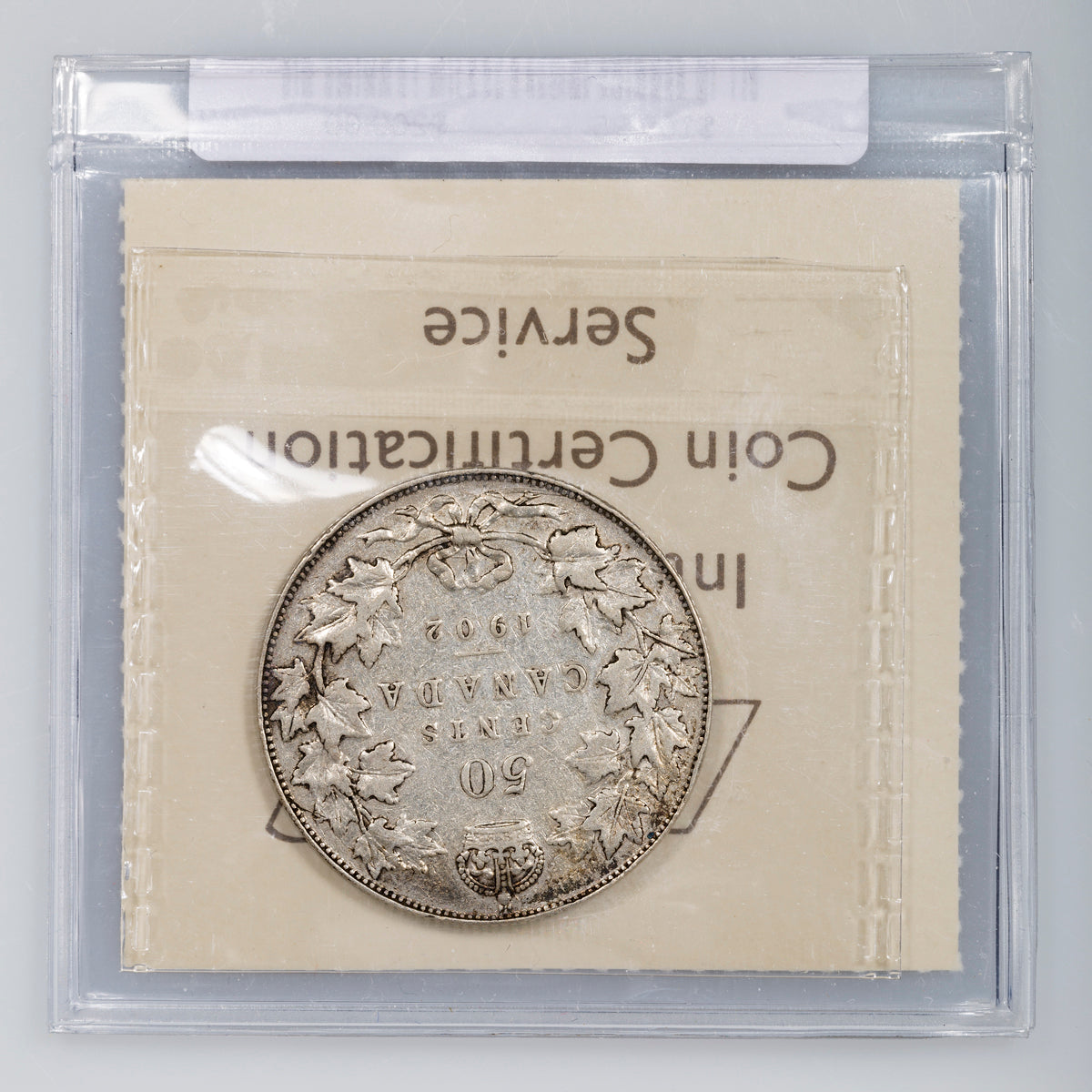 50 Cent 1902 ICCS VF-20