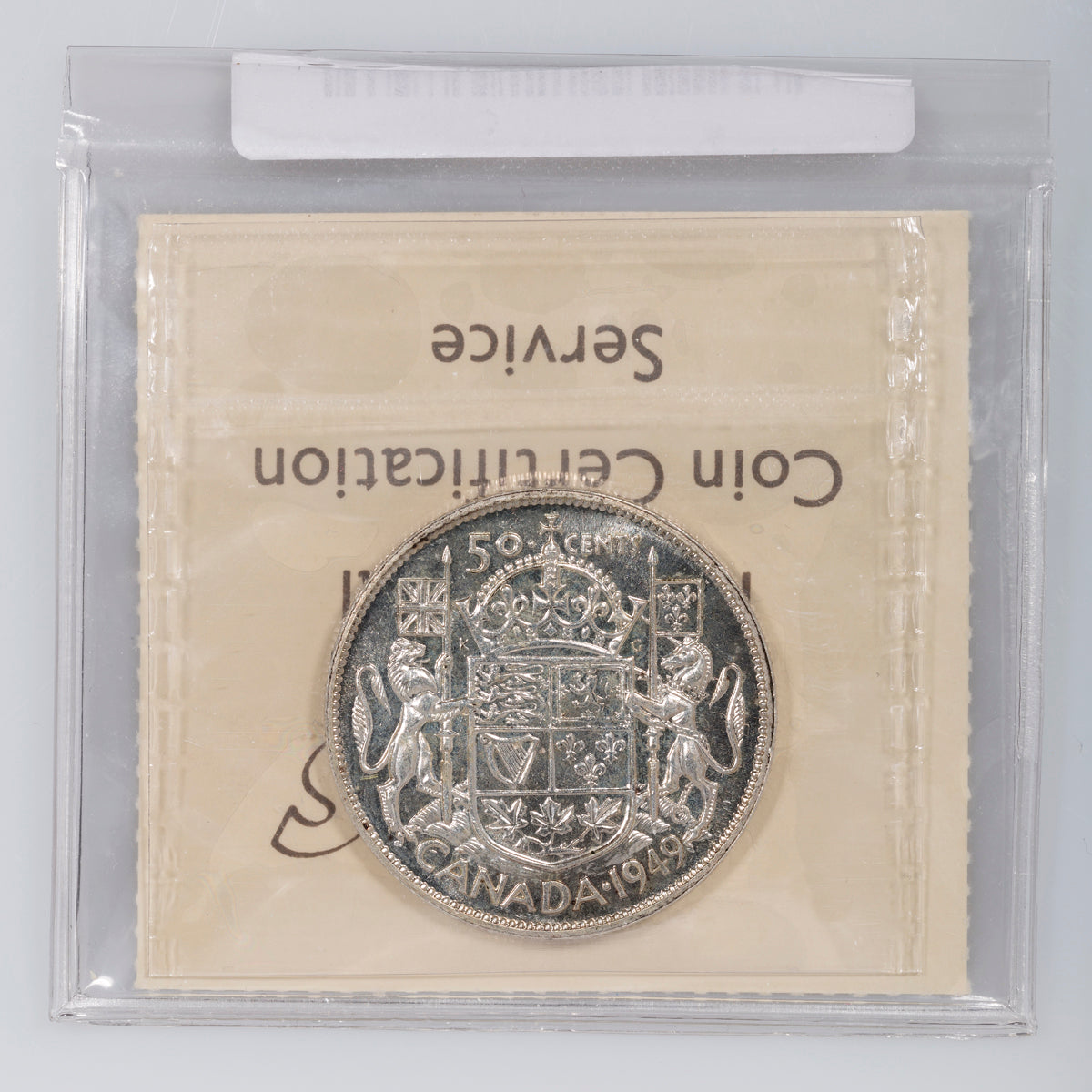 50 Cent 1949 ICCS MS-62