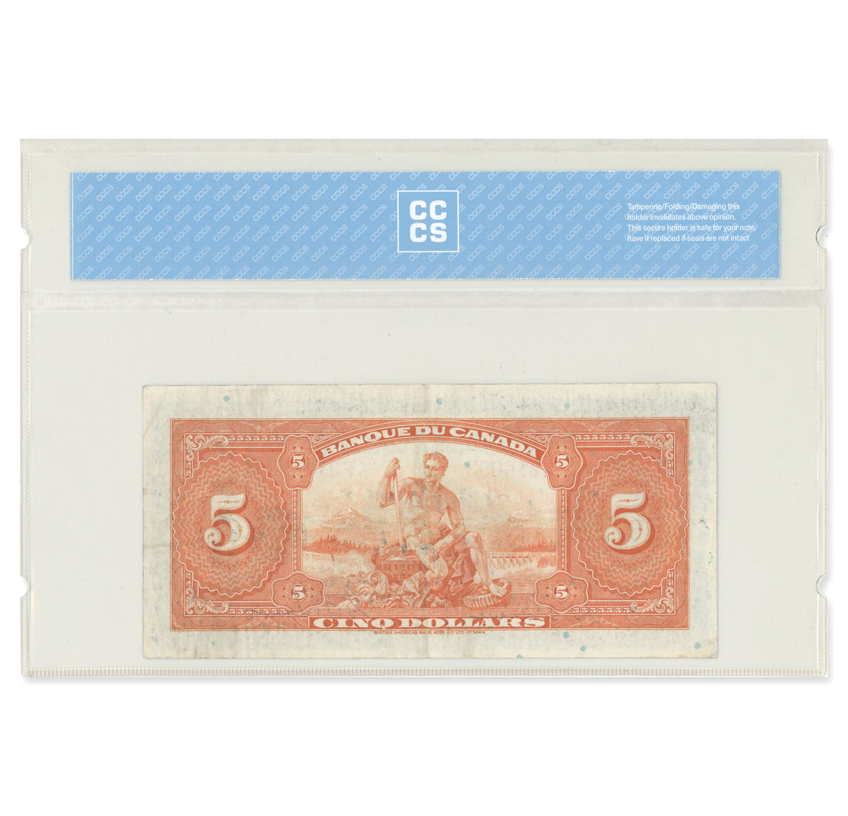 $5 1935 BC-6 French Osborne-Towers Prefix F CCCS VF-25