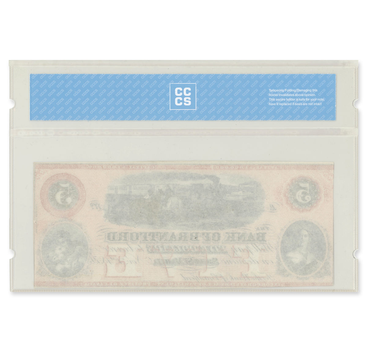 Denomination set 1859 40-12-R Paper Money Set Bank of Brantford CCCS GUNC-65