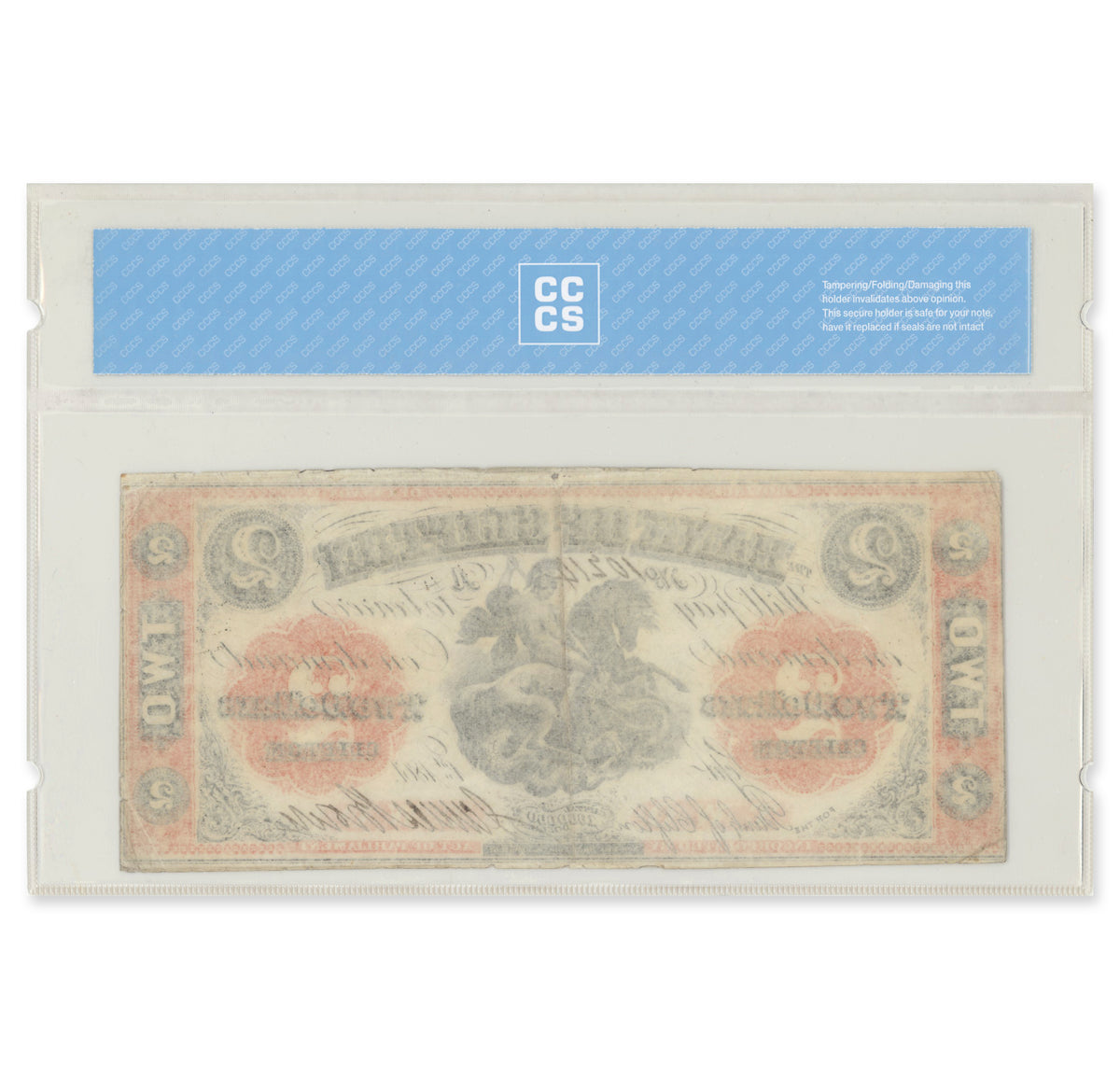 $2 1861 125-12-12 Bank of Clifton CCCS EF-40