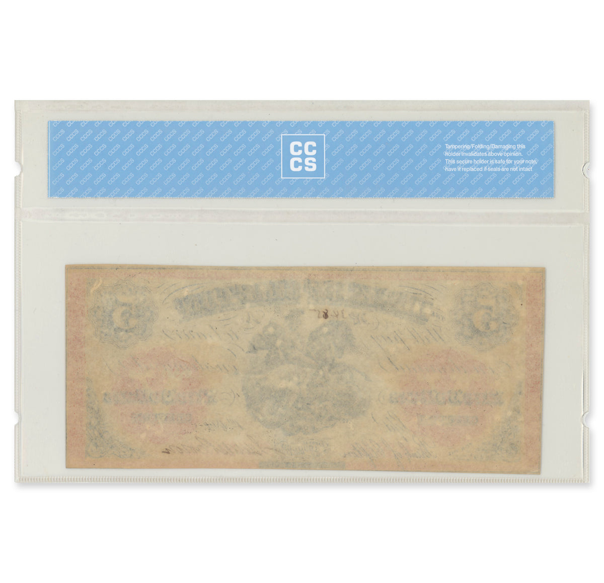 $5 1851 125-12-18 Bank of Clifton CCCS AU-50