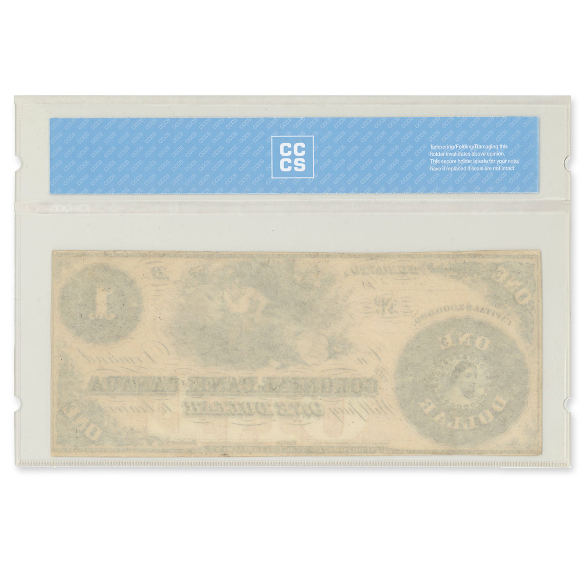 $1 18__ 130-10-02-02R Colonial Bank of Canada CCCS UNC-60