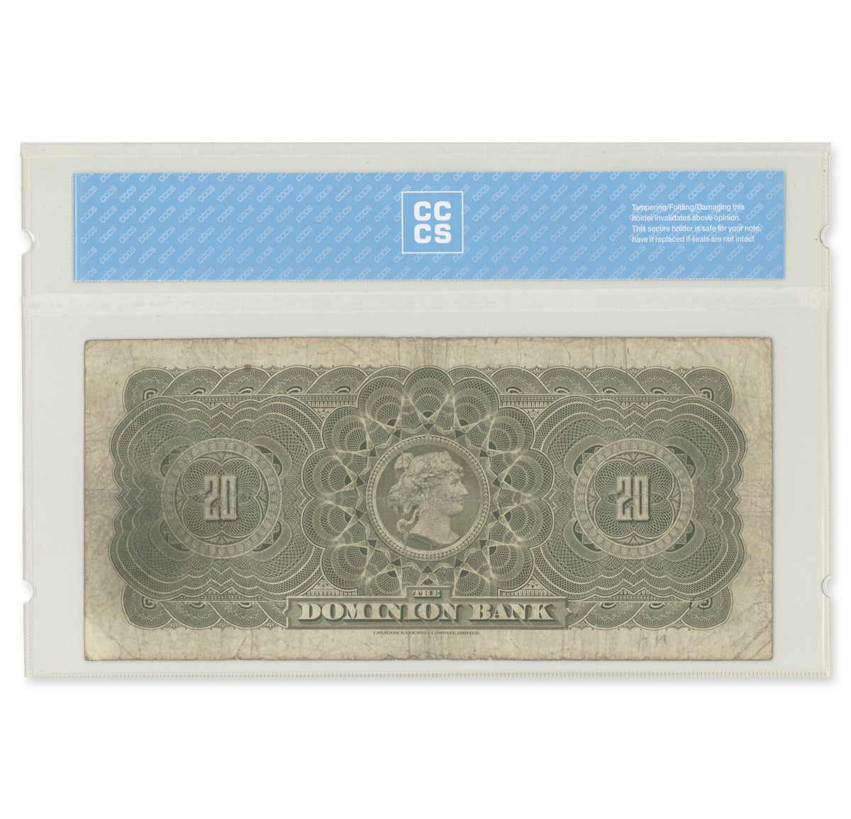 $20 1925 220-20-08 Dominion Bank Bogert-Austin CCCS F-15