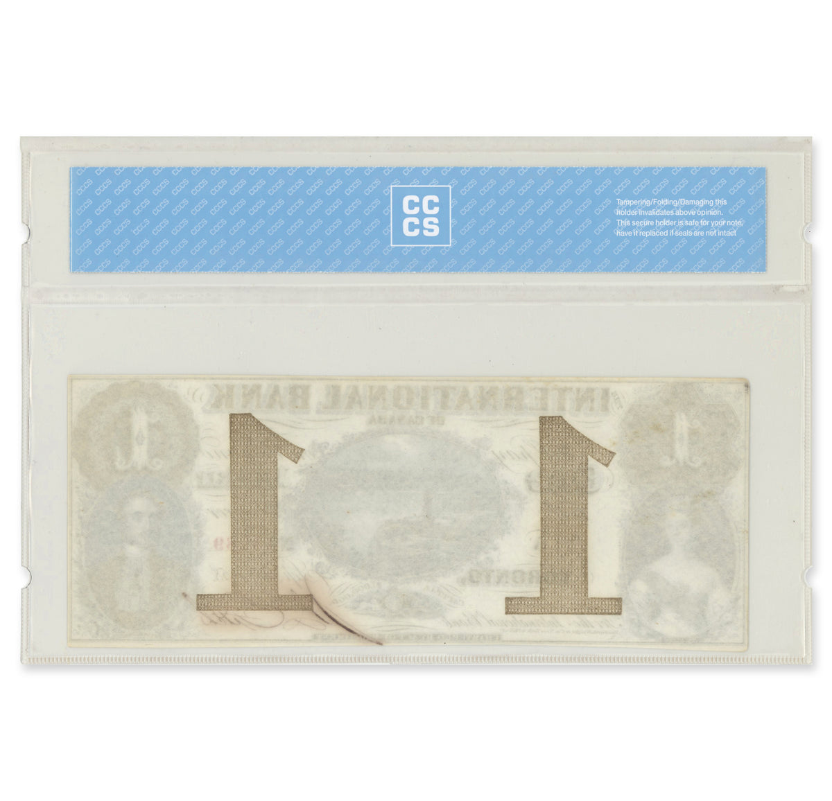 $1 1858 380-10-08-04 International Bank of Canada CCCS UNC-60