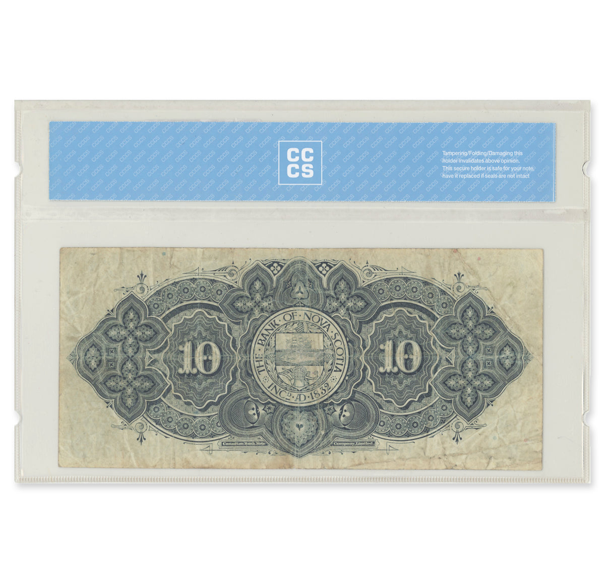 $10 1929 550-18-20a Bank of Nova Scotia Moore-McLeod CCCS F-15