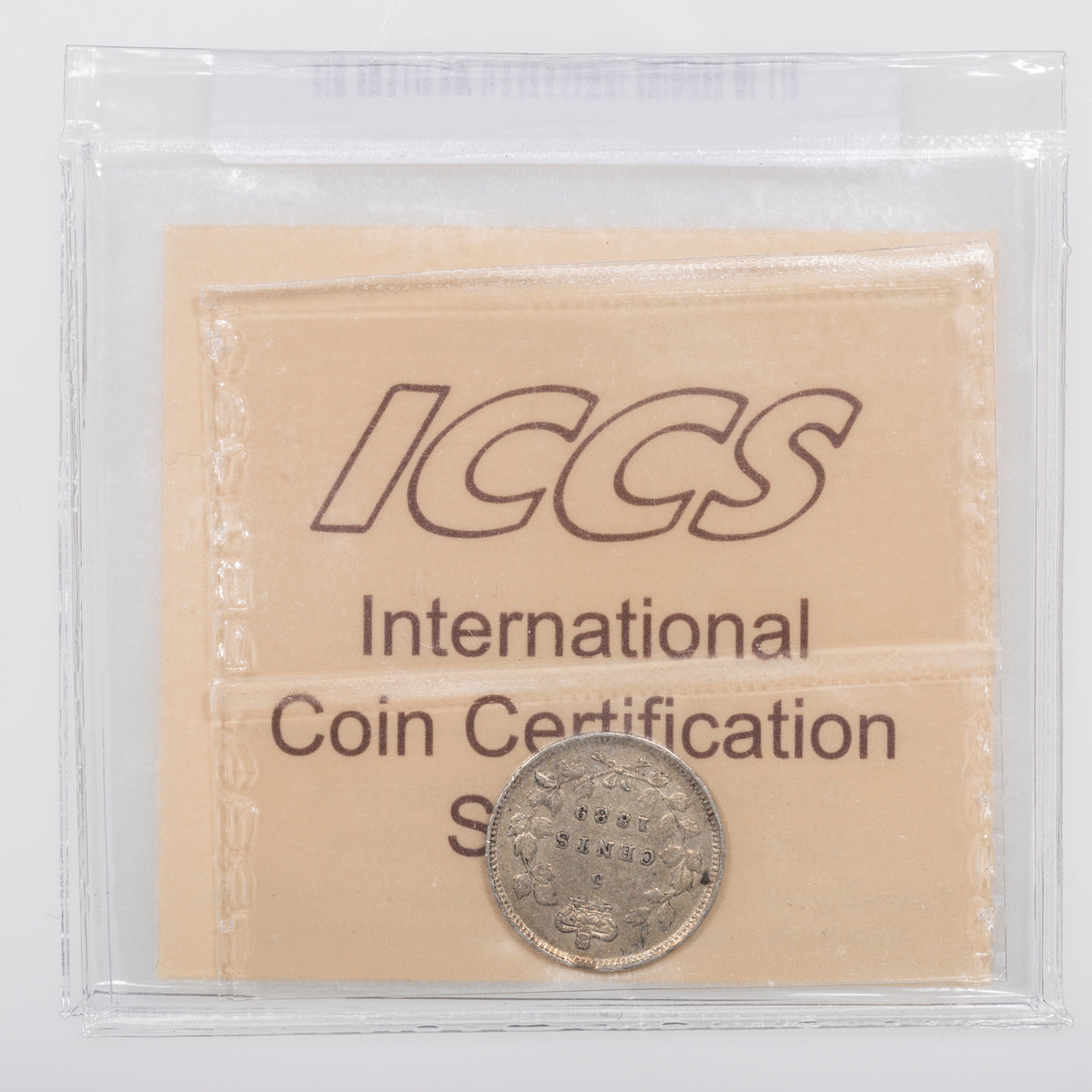 5 Cent 1889 ICCS EF-40