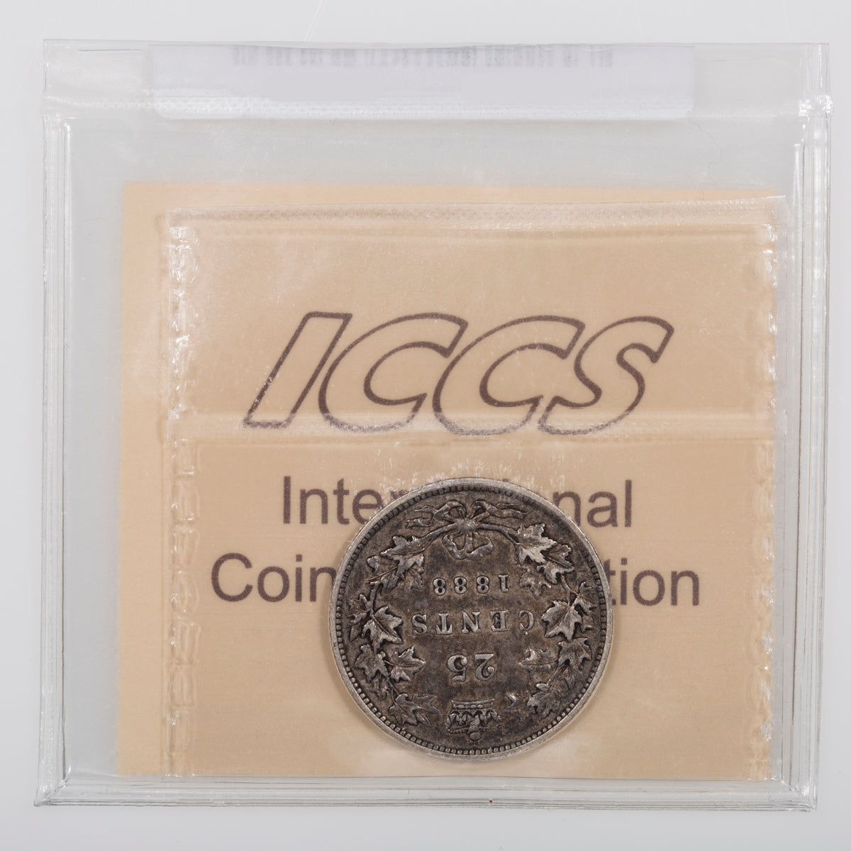 25 Cent 1888 ICCS VF-30