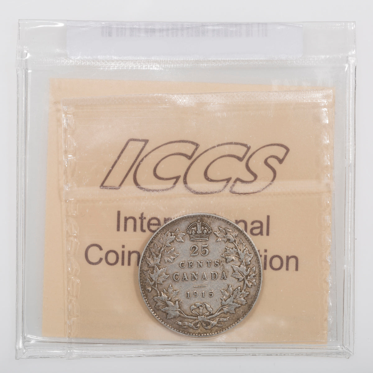 25 Cent 1915 ICCS VF-30