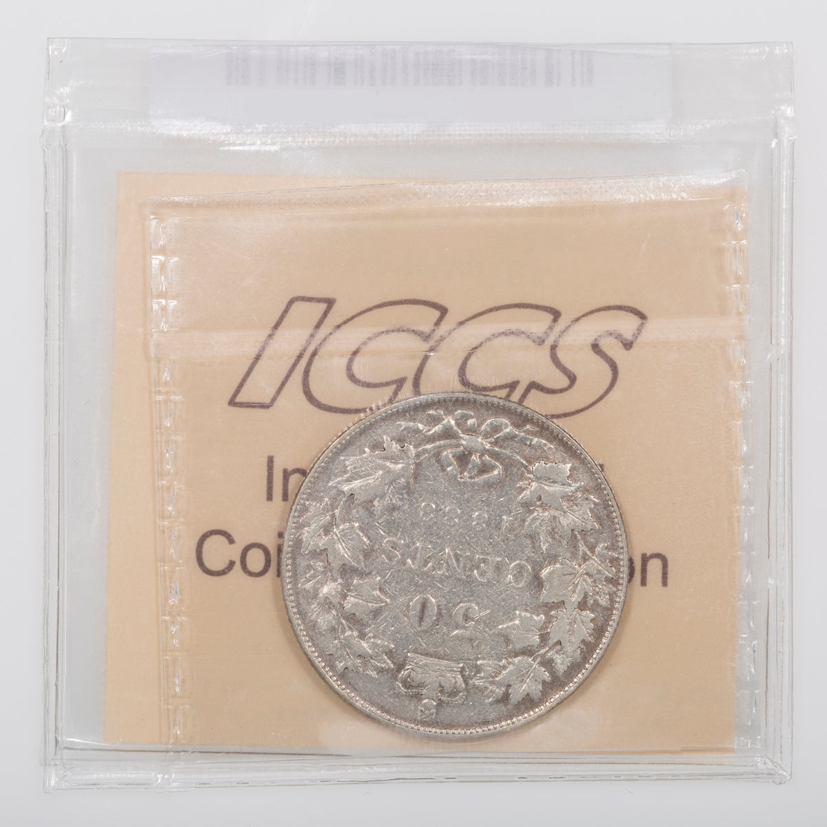 50 Cent 1888 Obv 3 ICCS F-12