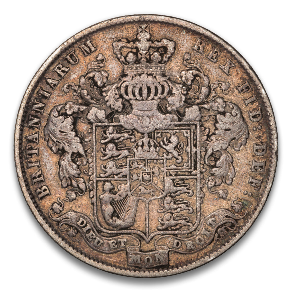 Great Britain Silver 1/2 Crown 1826