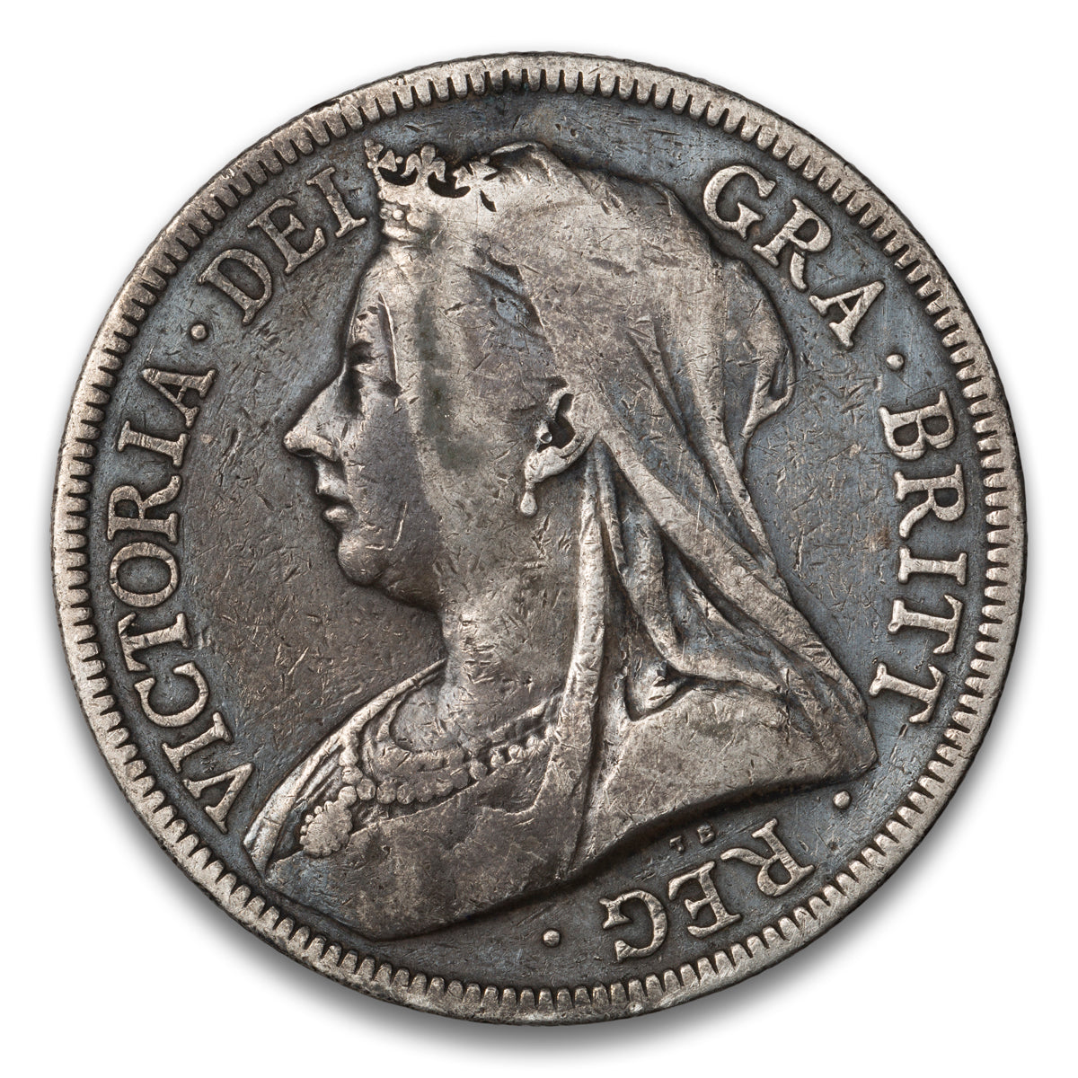 Great Britain Silver 1/2 Crown 1893