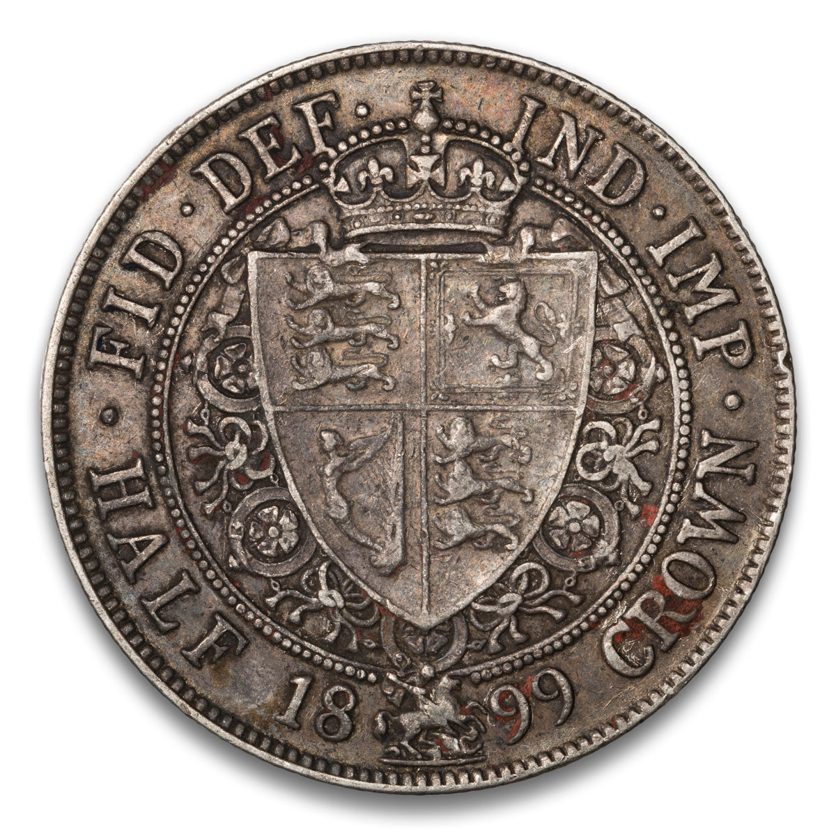 Great Britain Silver 1/2 Crown 1899