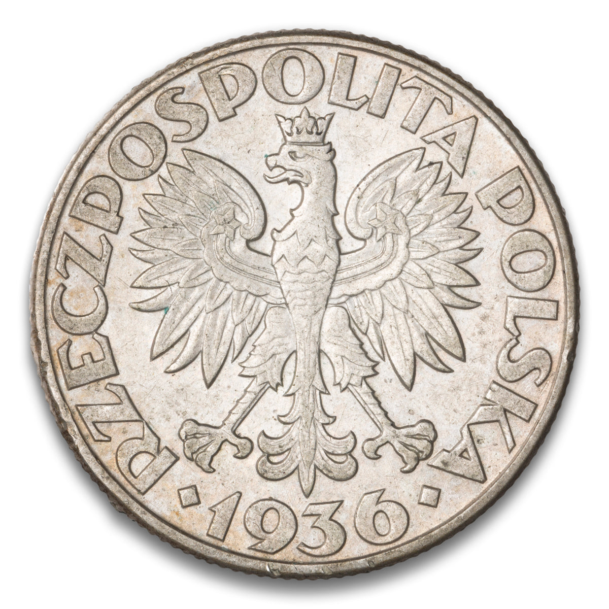 Poland Silver 2 Zlote 1936