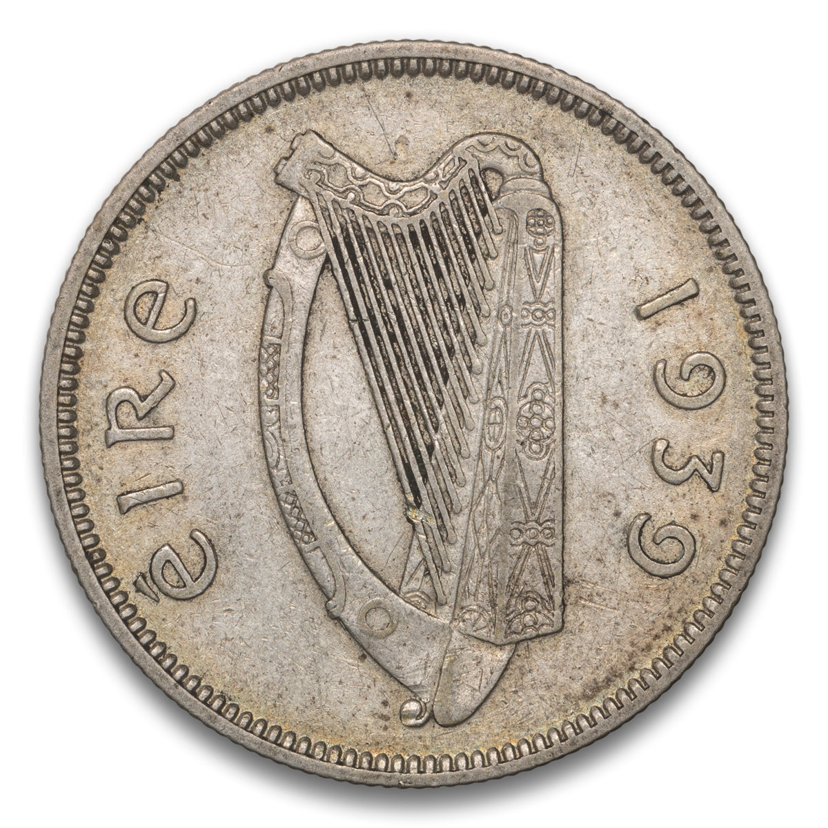 Ireland Silver 1 Shilling 1939
