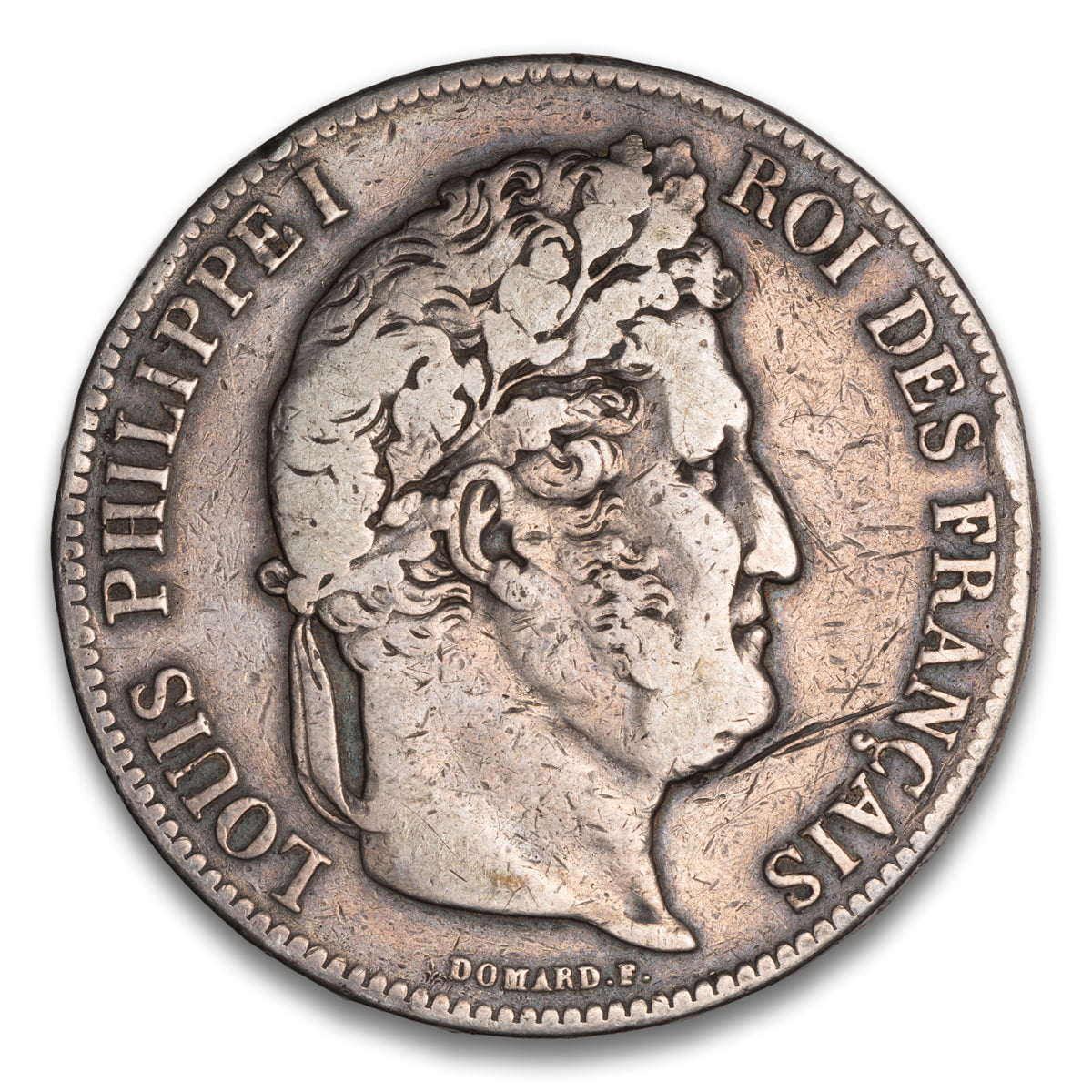 France Silver 5 Francs 1839 A