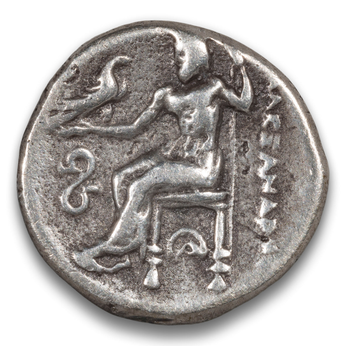 Ancient Greece Philip III Arrhidaios Silver 1 drachm 323-317 BCE Lampsakos Mint