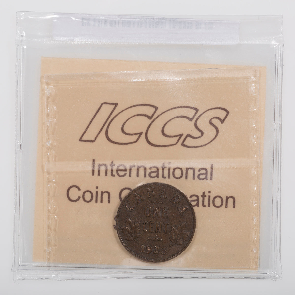 1 Cent 1925 ICCS EF-45