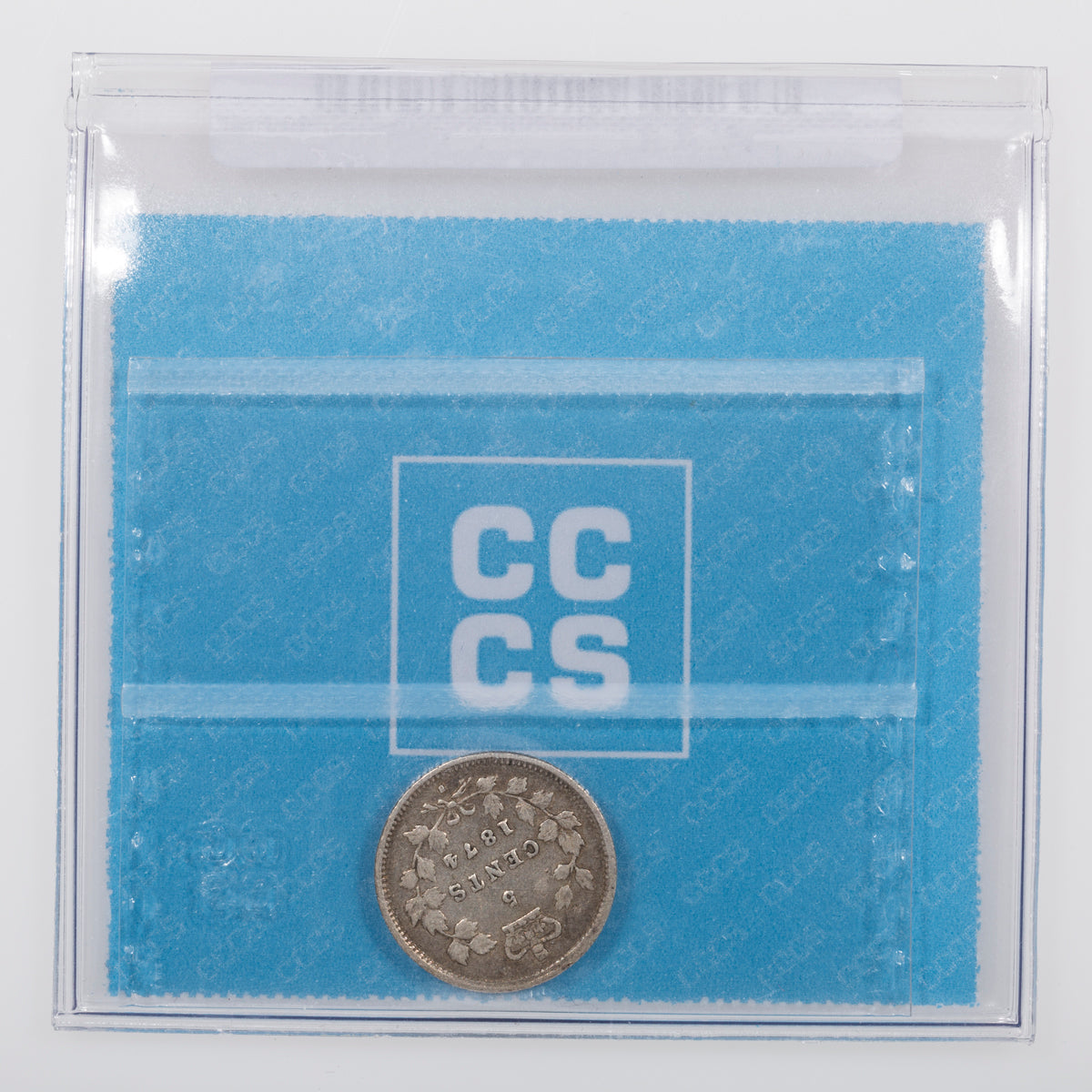 5 Cent 1874H Crosslet 4 LD CCCS VF-20