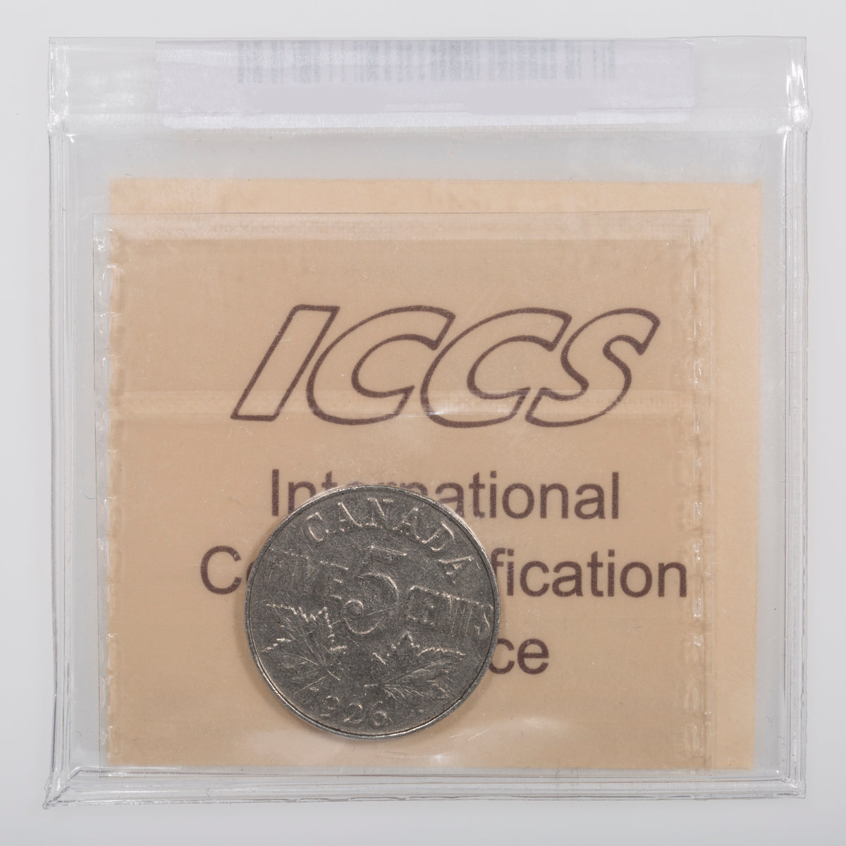 5 Cent 1926 Far 6 ICCS F-15