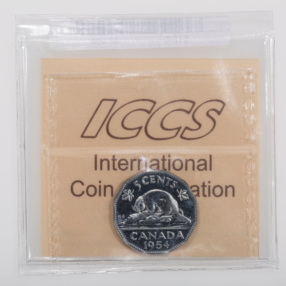 5 Cent 1954 SF ICCS PL-64