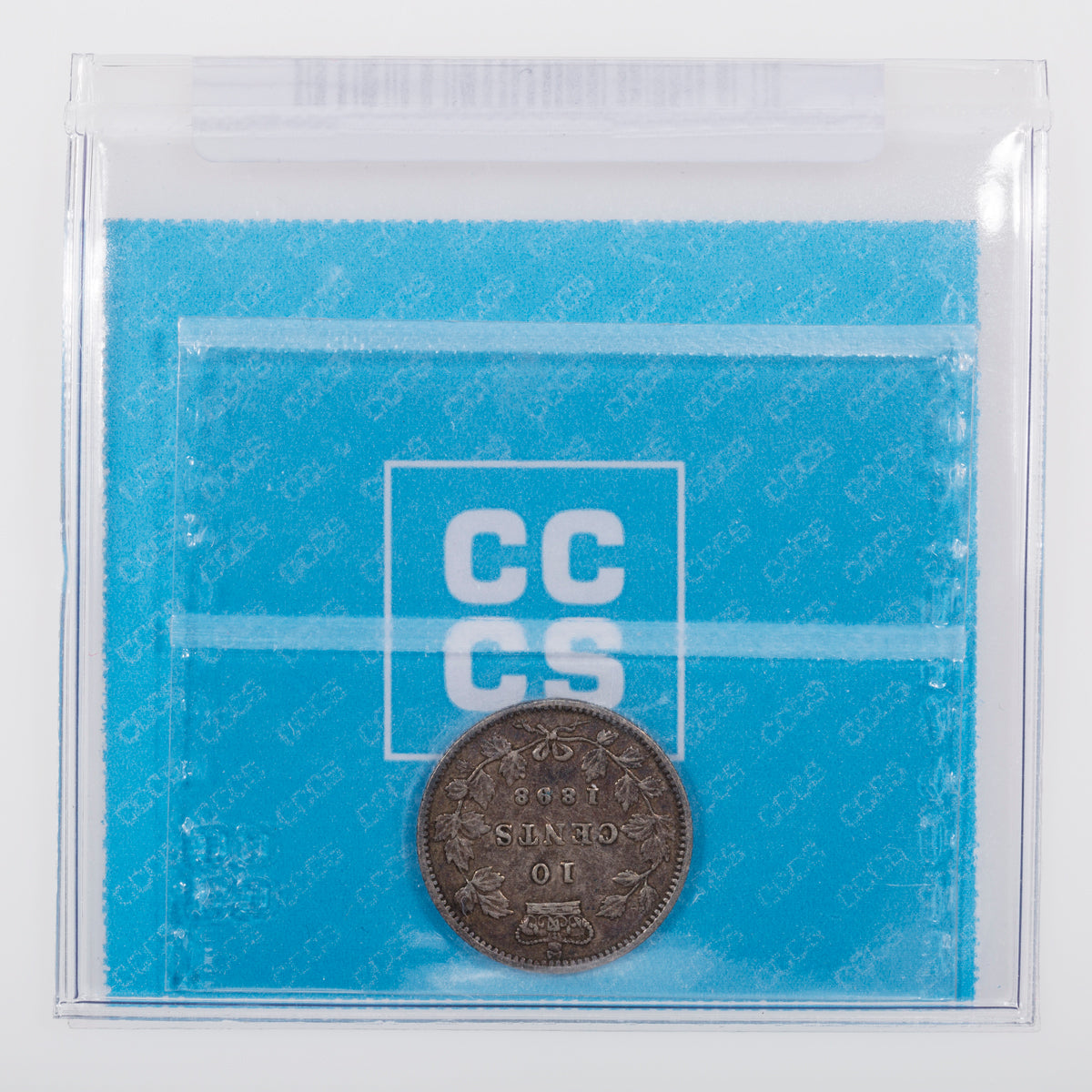 10 Cent 1898 Obverse 6 CCCS VF-30