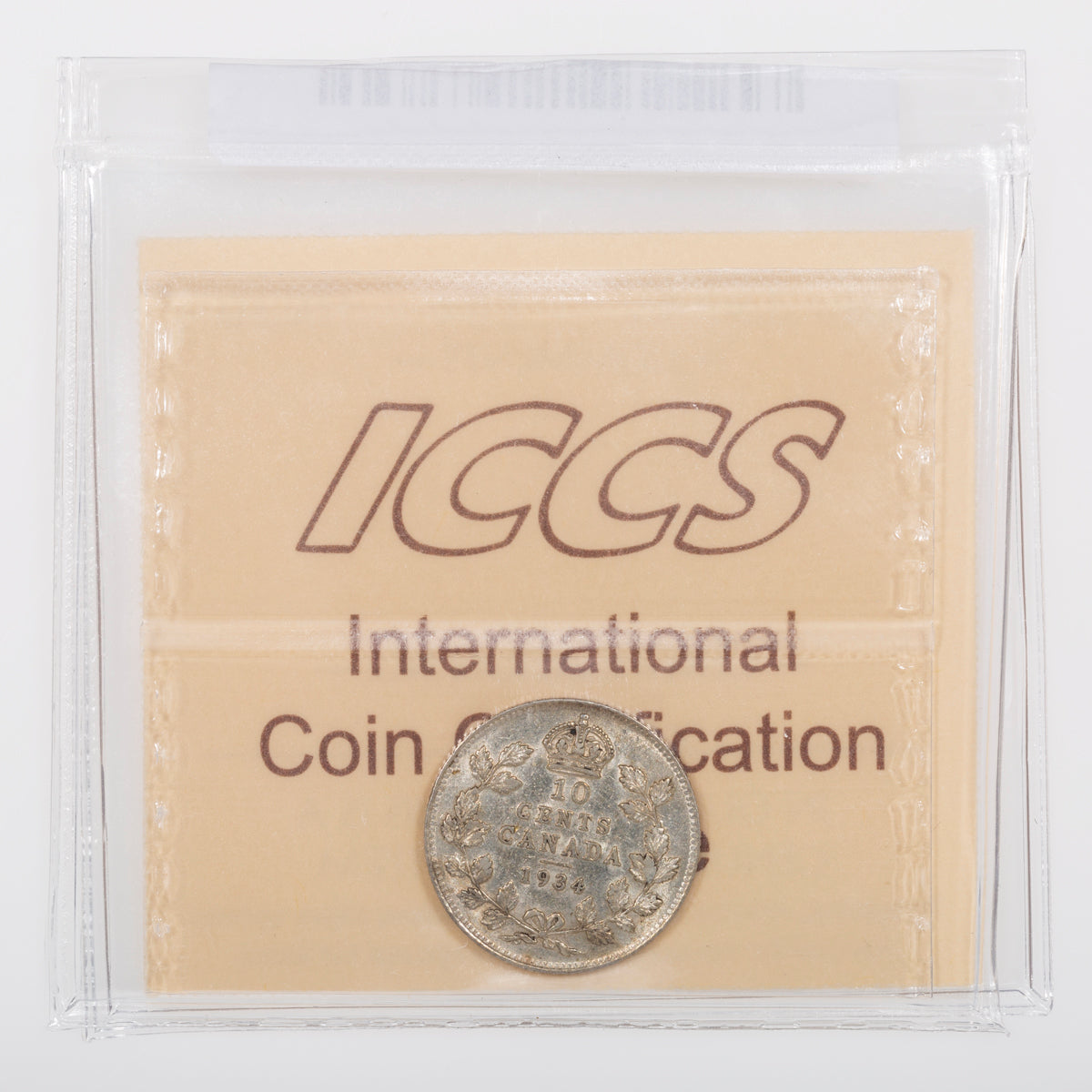 10 Cent 1934 ICCS VF-30