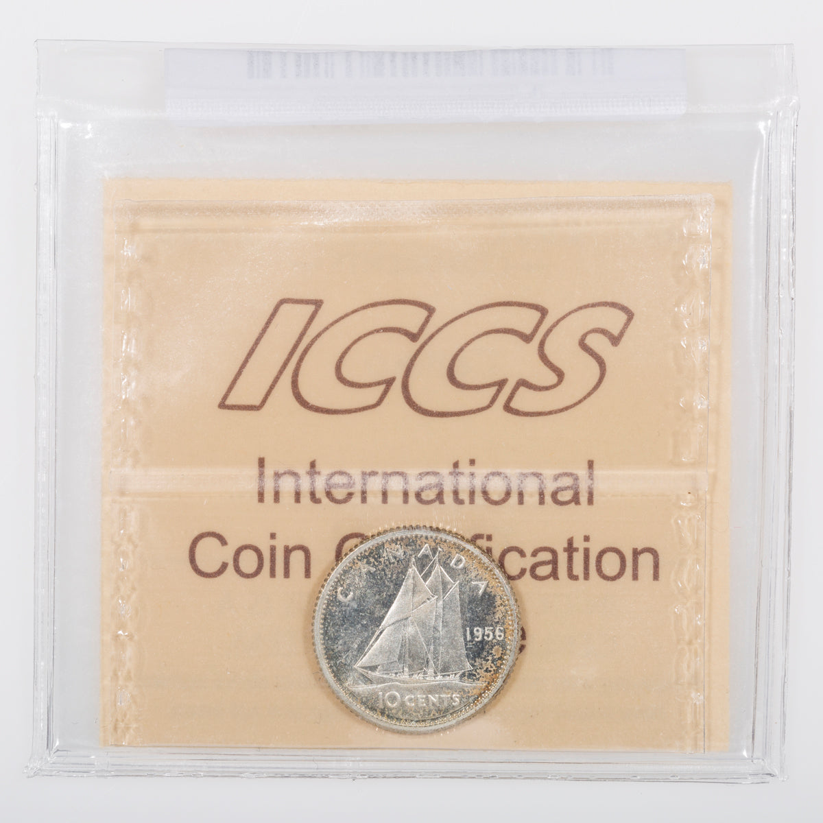 10 Cent 1956 ICCS PL-66 Cameo