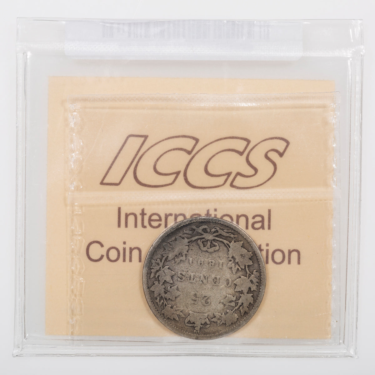 25 Cent 1891 ICCS G-4