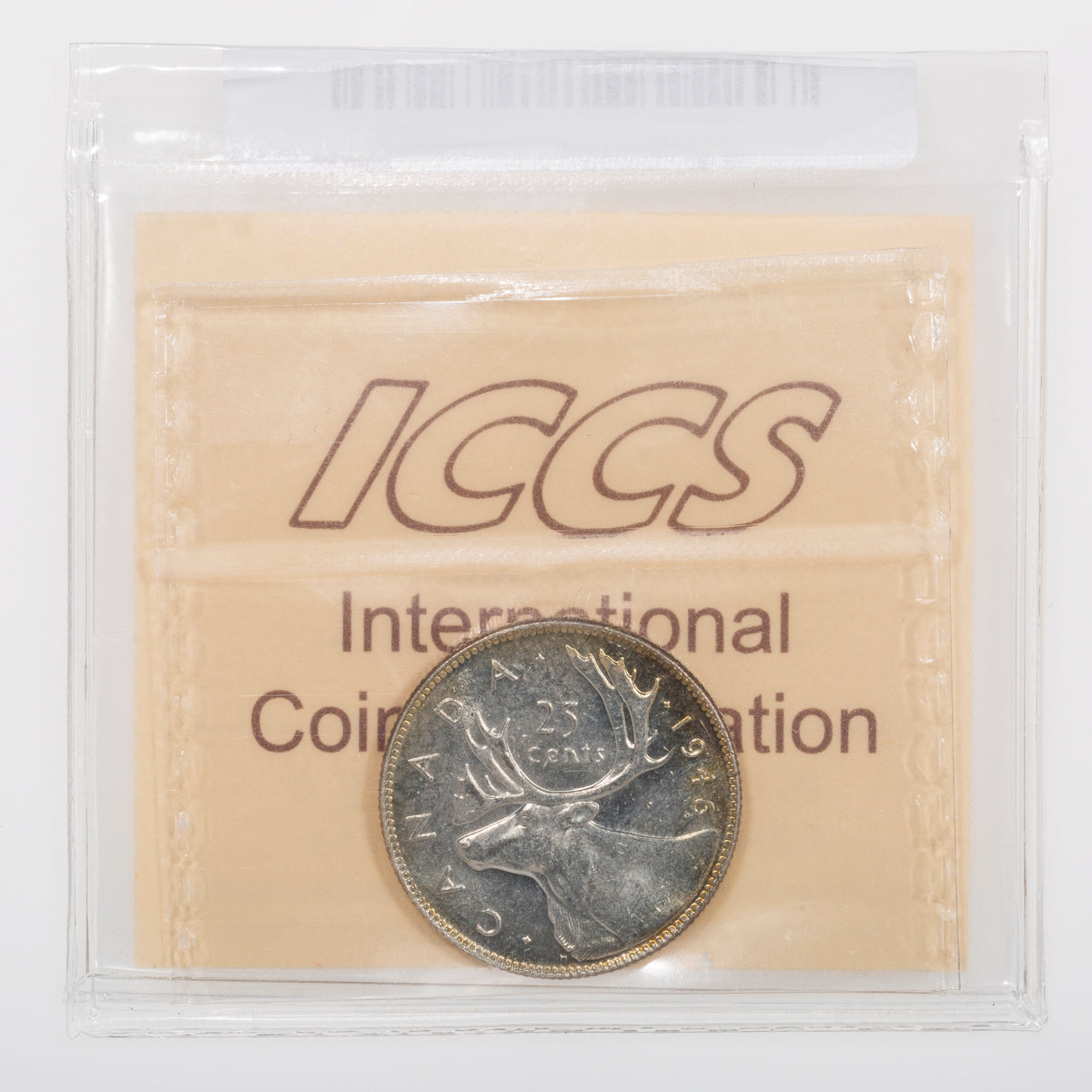 25 Cent 1946 ICCS MS-63