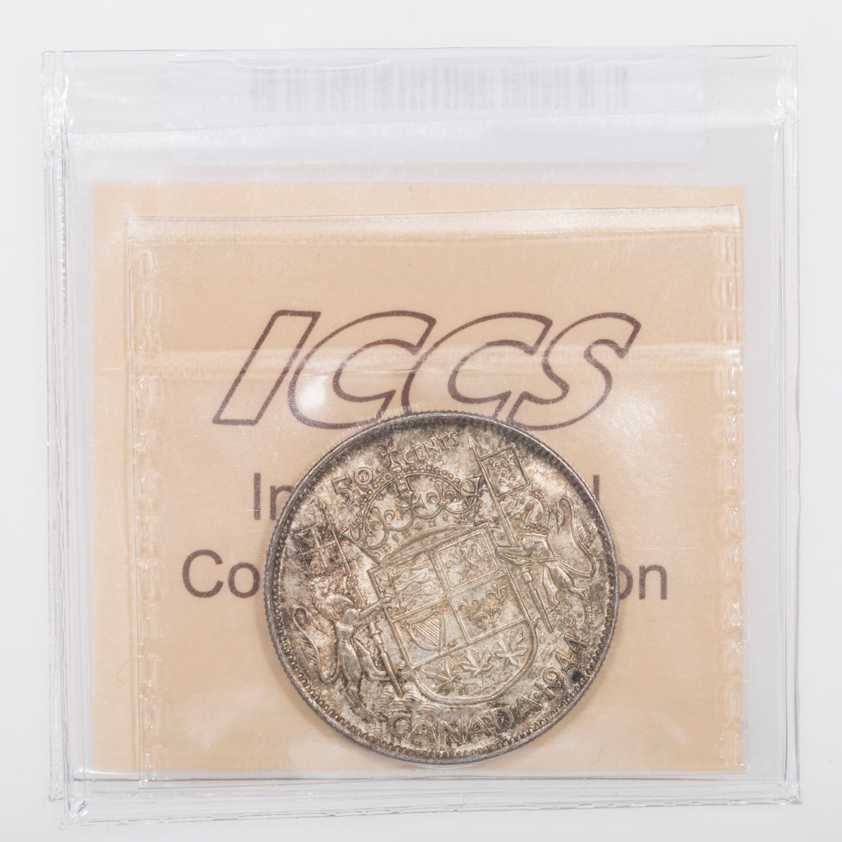 50 Cent 1944 Near 4 ICCS MS-64