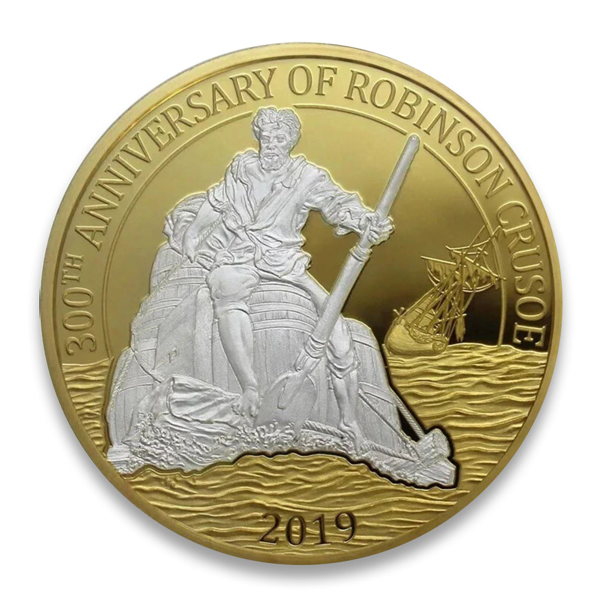 2019 25 Cent 300 Years of Robinson Crusoe - Coin Set