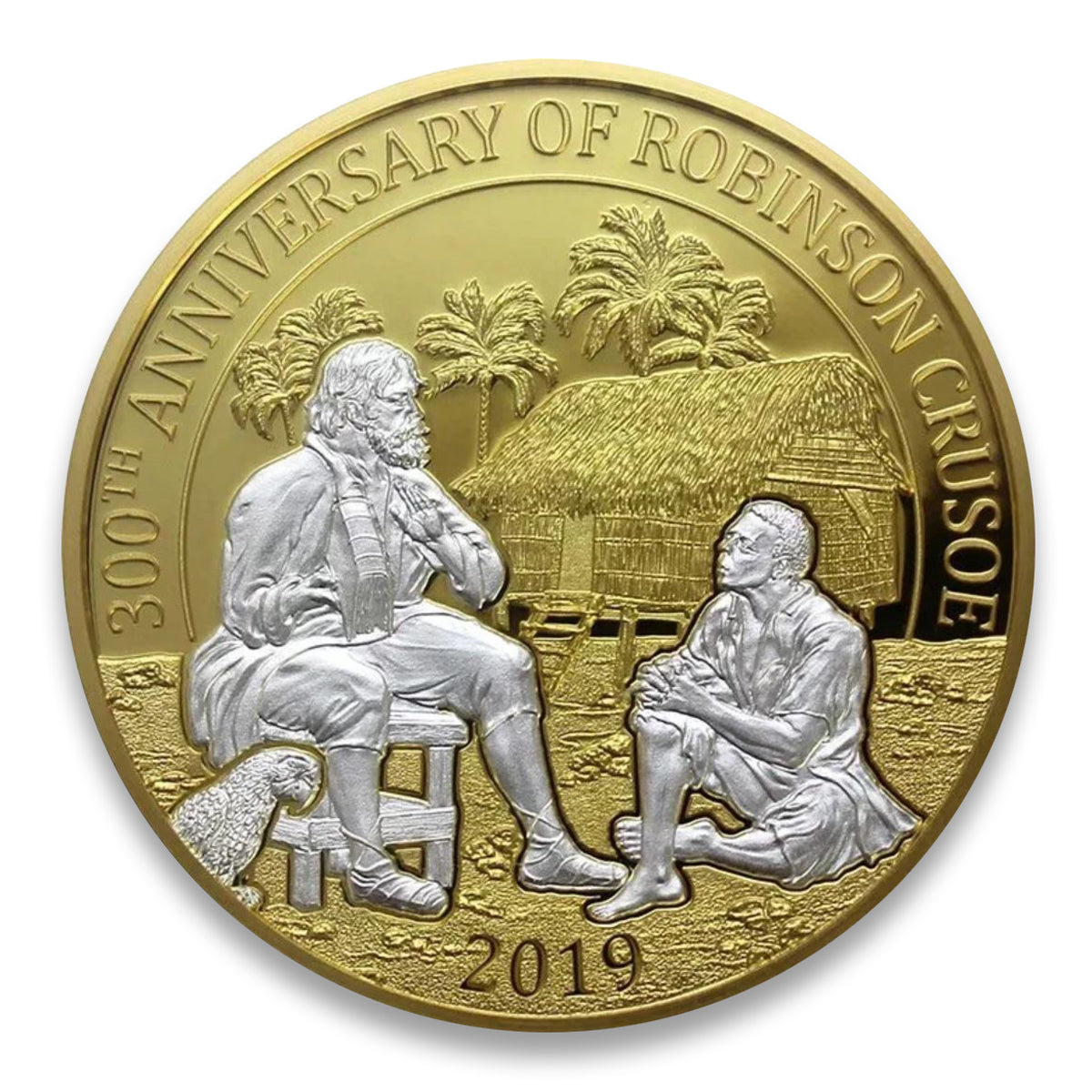 2019 25 Cent 300 Years of Robinson Crusoe - Coin Set