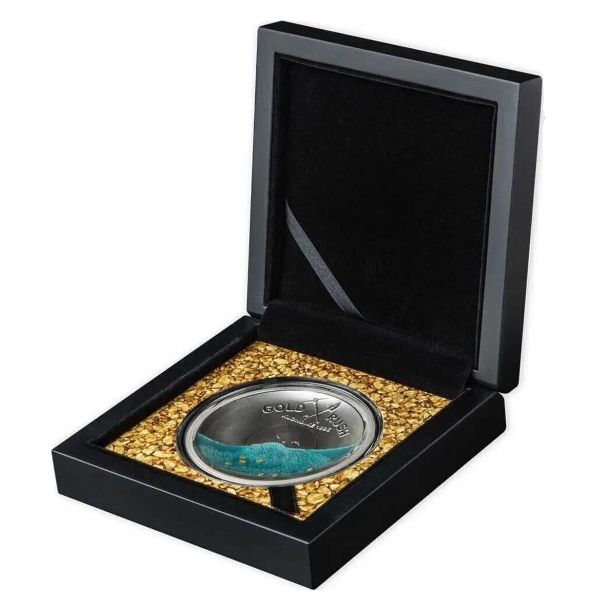 2021 $5 Gold Rush - Pure Silver Coin