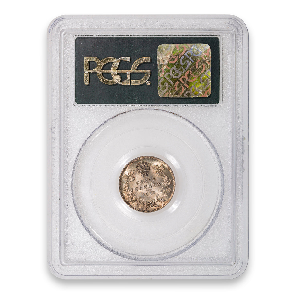 10 Cent 1918 PCGS MS-62