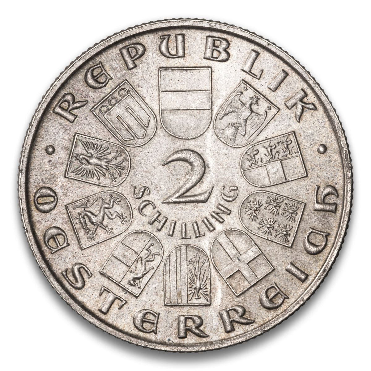 Austria Silver 2 Schilling 1931