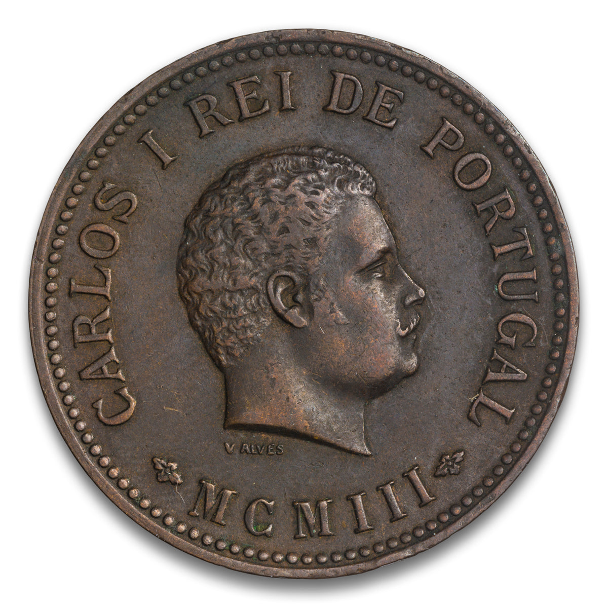 India-Portuguese Base 1/2 Tanga 1903