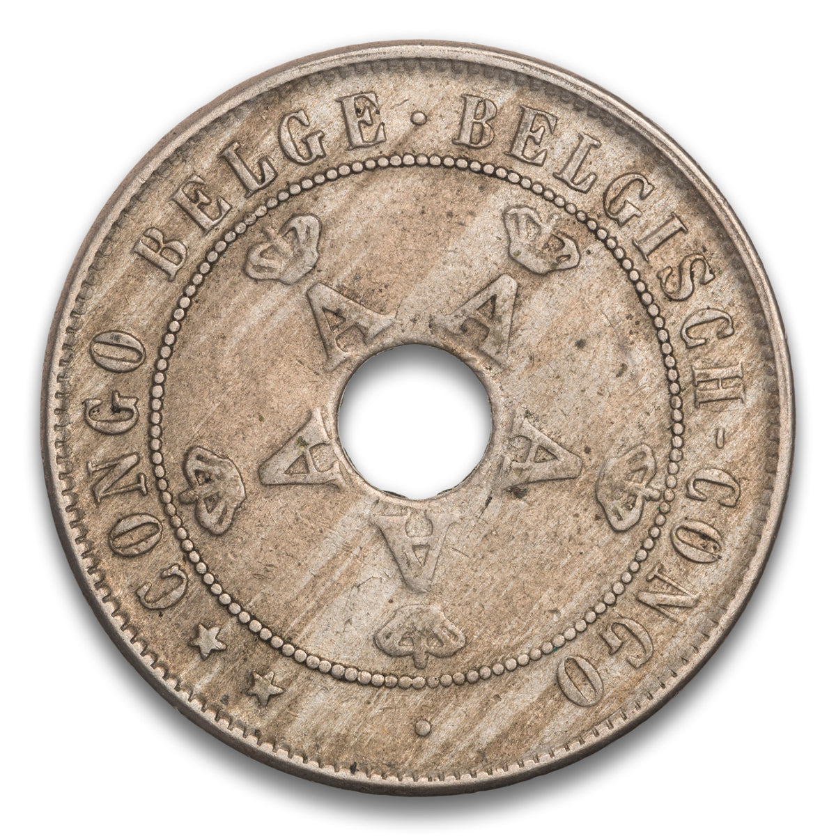 Belgium Congo Base 20 Centimes 1911