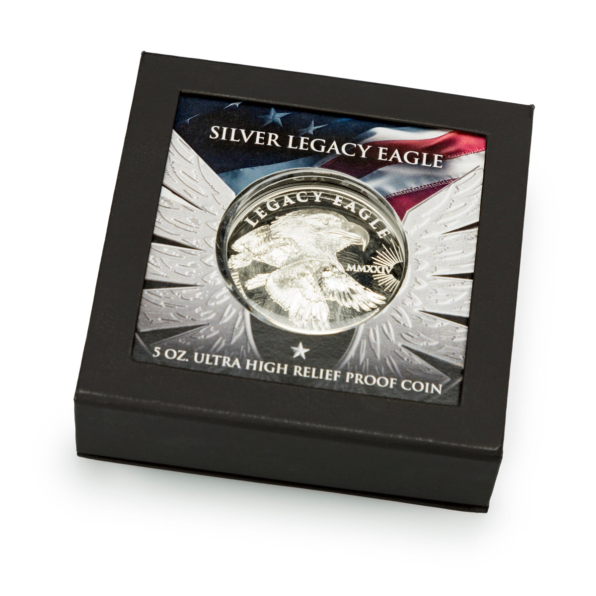 2024 $25 Legacy Eagle - Pure Silver Coin