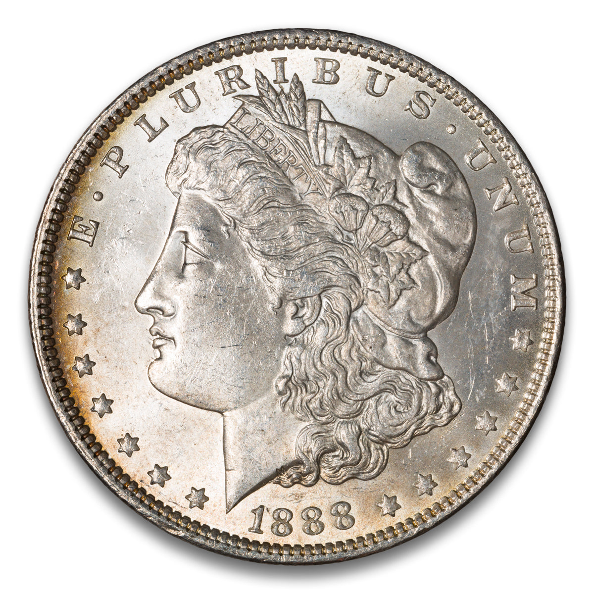US $1 Morgan 1888 Non-Certified MS-64