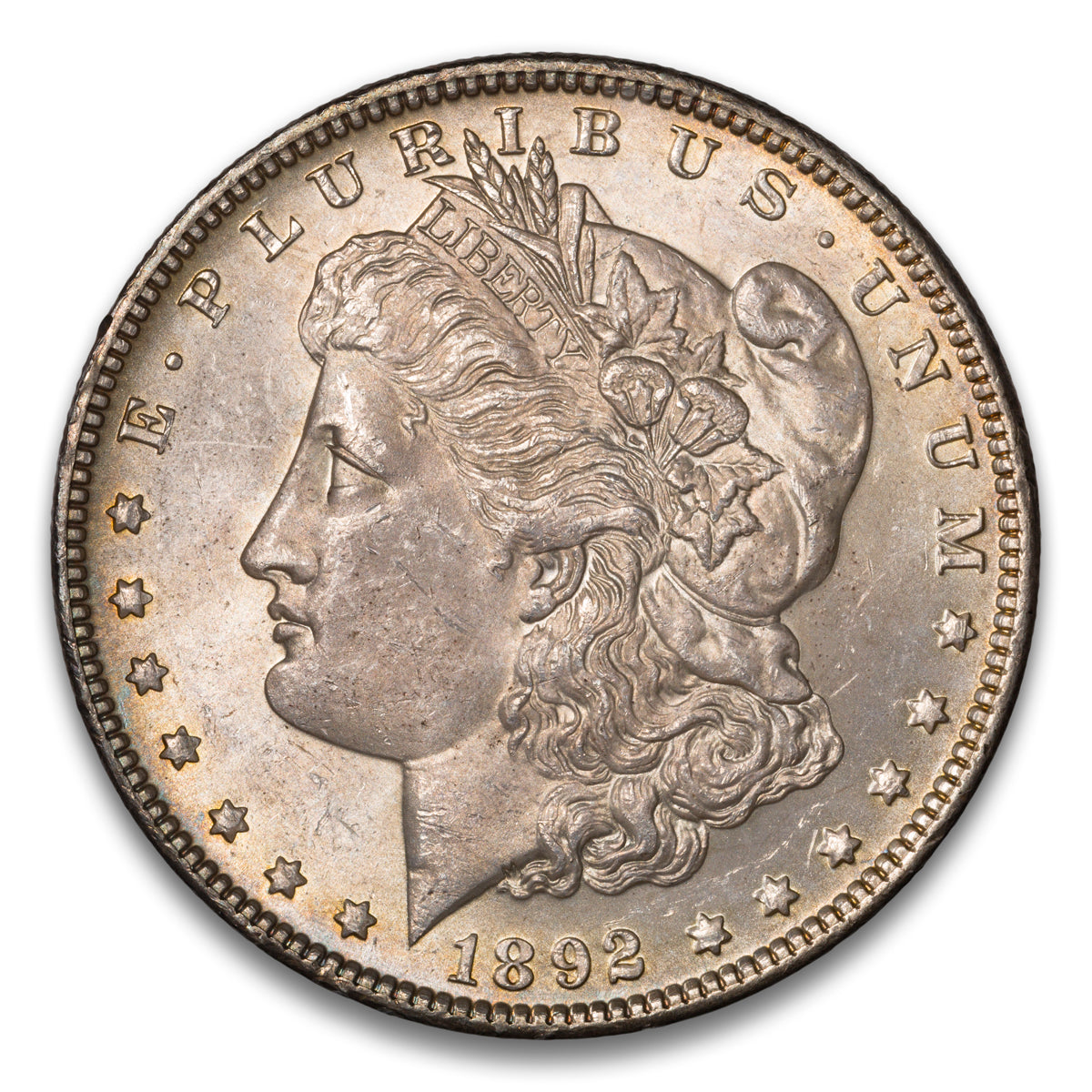 US $1 Morgan 1892 Non-Certified MS-64