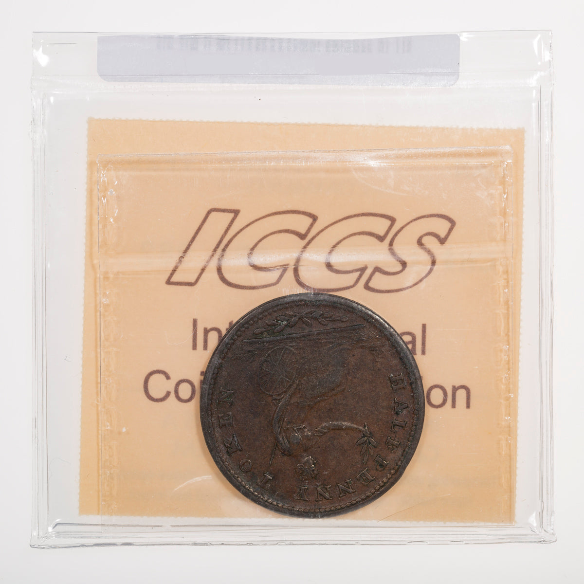 Lower Canada CH# LC-49A1 Victoria Nobis Est Halfpenny Token ND Not overstruck ICCS VF-20